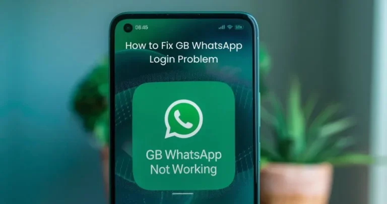 How to Fix GB WhatsApp Login Problem